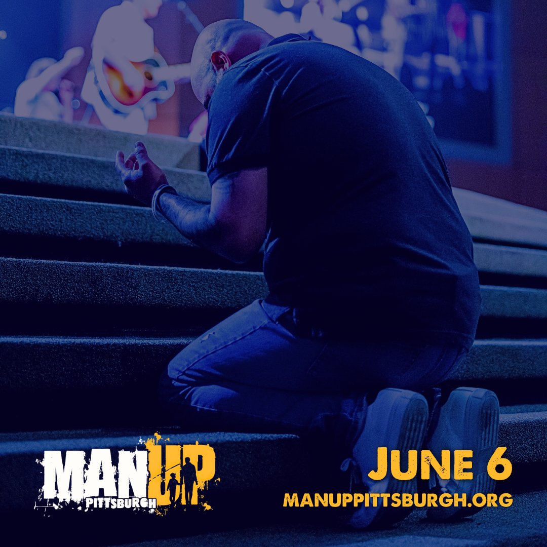 ManUpPittsburgh's tweet photo. Quietly fearing you're failing your family?

That’s not weakness, it’s care.

You aren't alone.

Join other men who get it on June 6.

Bring a brother, son, or friend. https://t.co/zWEdBdLvSz https://t.co/Bkx6eB1OEo