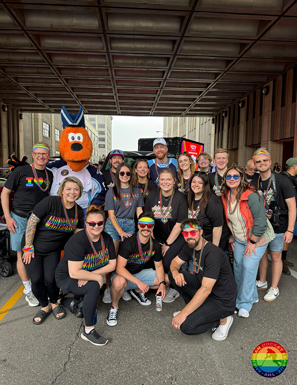 TheAHL's tweet photo. Pride knows no limits 🌈

The American Hockey League proudly embraces acceptance, respect, and the love of all, for all!

We're #ALLIN on creating a community where everyone feels welcomed, respected and included.
 
#PrideMonth 🏳️‍🌈🏳️‍⚧️ https://t.co/eUSDUq2oAc