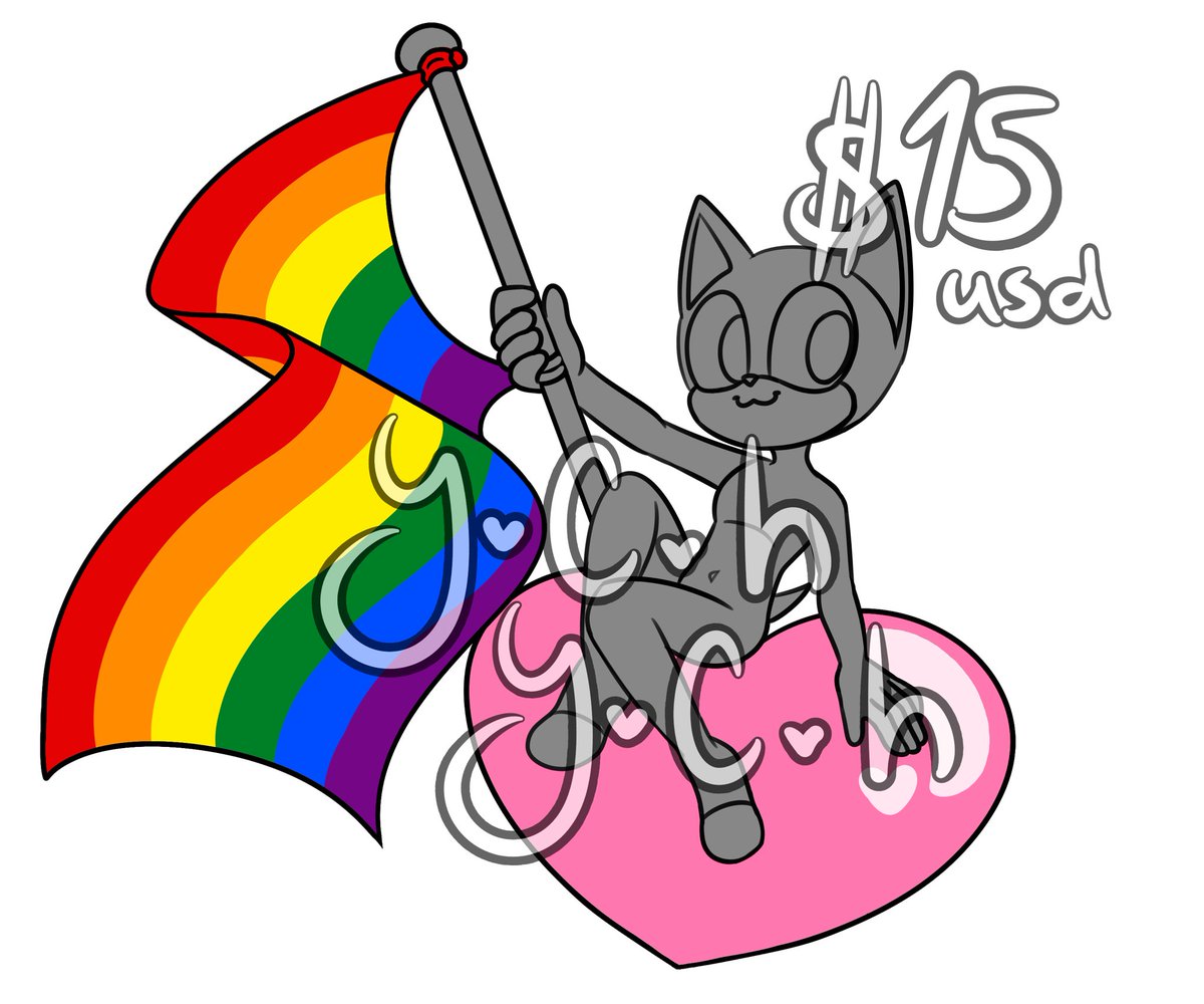 VestaFluffies's tweet photo. 🌈Pride YCH🌈

Flags can be changed for any other pride flags! 🏳️‍🌈 
Turn around times 2️⃣ weeks!

Check 👇 for me details! https://t.co/Fv1oX6Rwzy