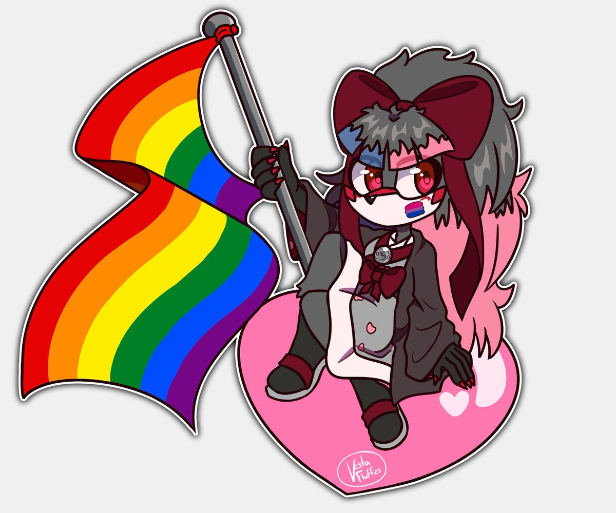 VestaFluffies's tweet photo. 🌈Pride YCH🌈

Flags can be changed for any other pride flags! 🏳️‍🌈 
Turn around times 2️⃣ weeks!

Check 👇 for me details! https://t.co/Fv1oX6Rwzy