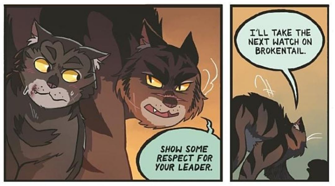 WCpairingstwt's tweet photo. The fourth pair of the day is Tigerstar &amp; Darkstripe (Platonic)! https://t.co/n55jyYBdLX