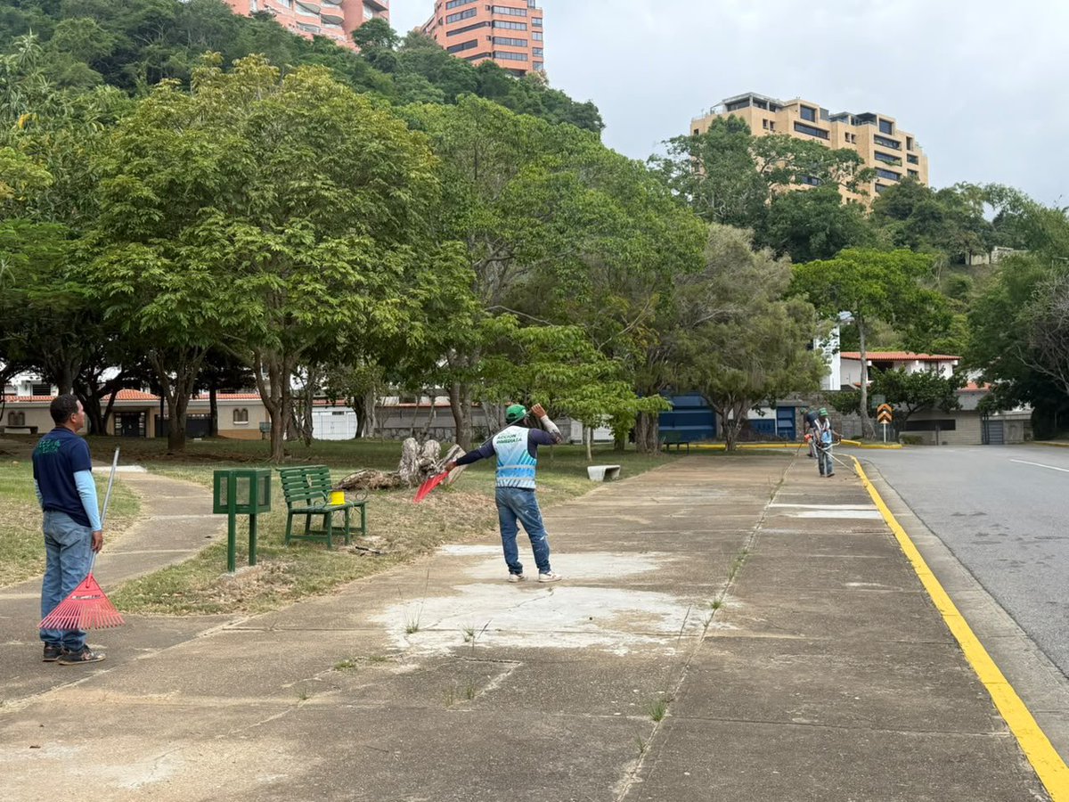 AlcaldiaBaruta's tweet photo. ¡Feliz tarde baruteños!🍃
Las cuadrillas de #AcciónInmediata se encuentran realizando labores de:
🚦Demarcación vial:
📍Urb. #SanLuis
🚧Restauración de cercado y vaciado:
📍Urb. #LasMercedes
🚧Reparación de cerca perimetral:
📍Sector. #ElPlacer
🍃Desmalezado:
📍Urb. #SanLuis https://t.co/lhh79h8YTM