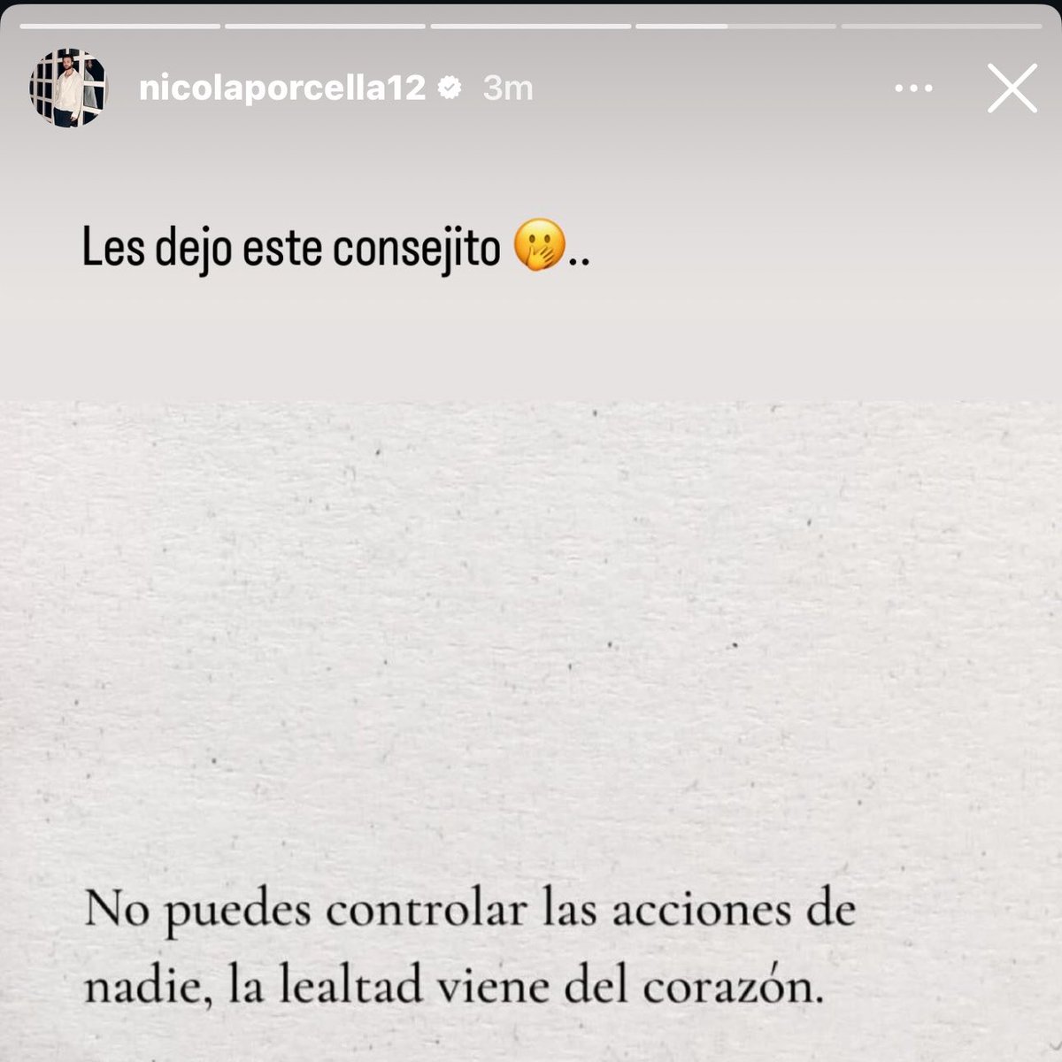 bblueyeee's tweet photo. Nicola en su IG luego de las fotos que están circulando de Willito y Brianda. 🔥👀 https://t.co/Rt5tXdLe54