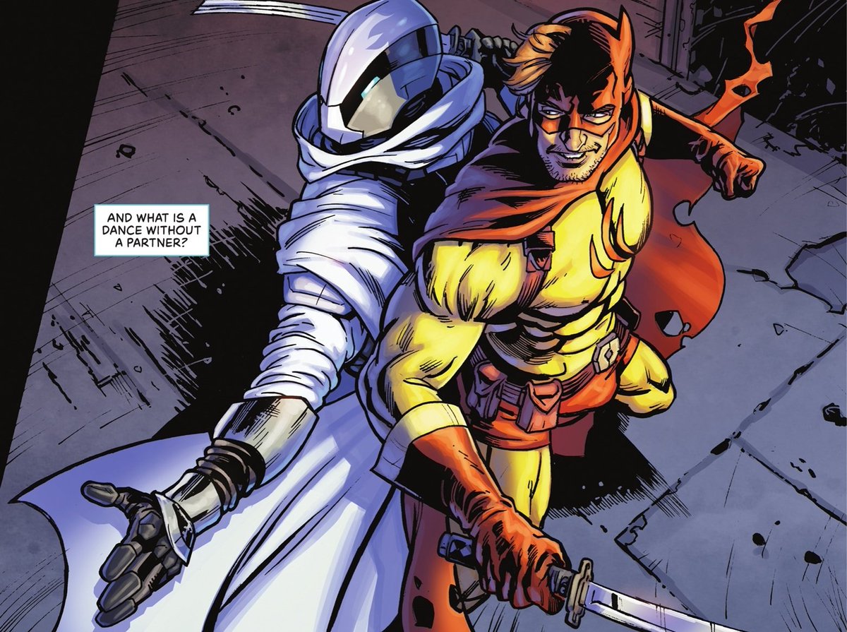 dailykhoa's tweet photo. — Happy Pride Month (and happy birthday to admin) !!

This is your reminder that Ghost-Maker is a canonically bisexual character (^o^)/ https://t.co/PDPHiVftcu
