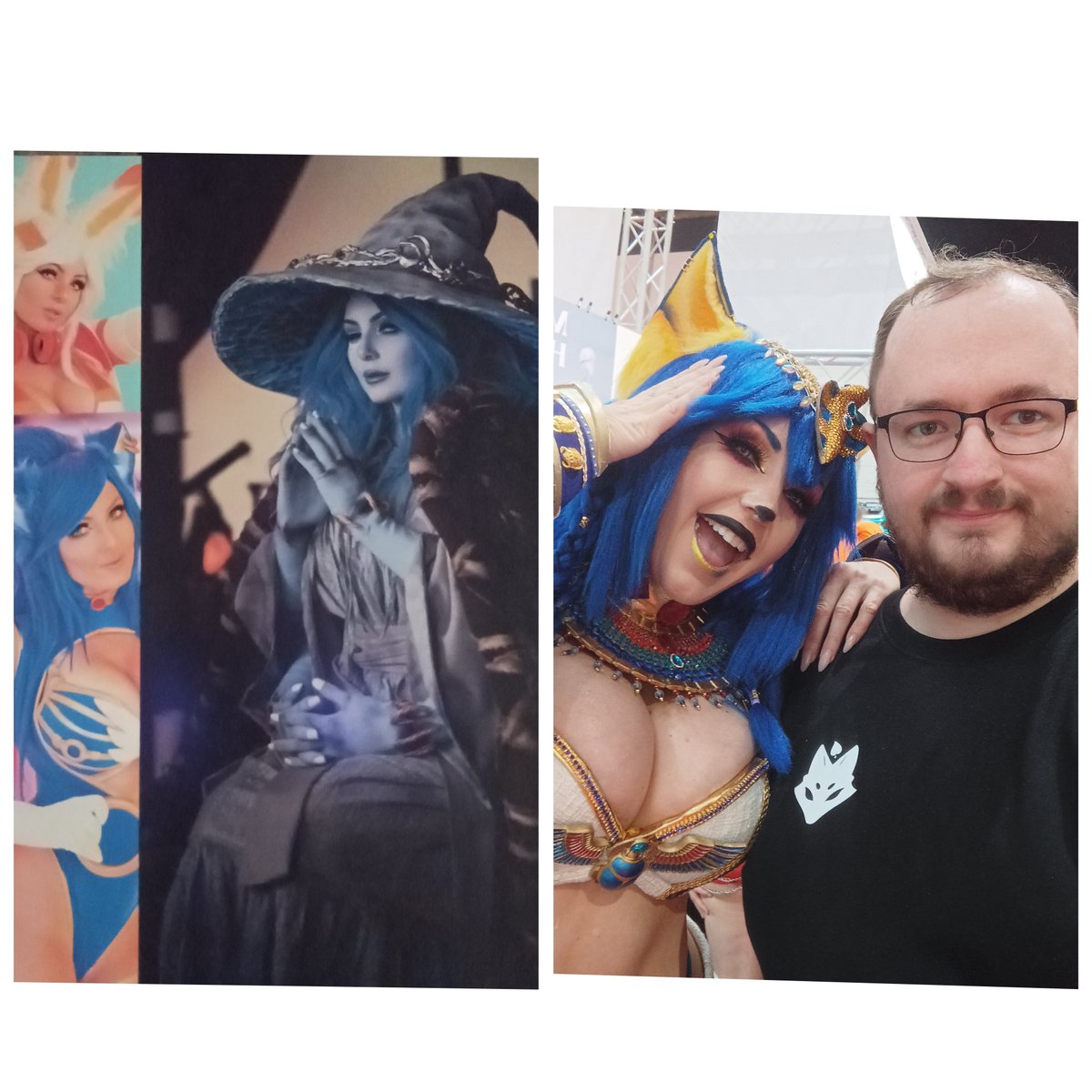 CrozZSpider_'s tweet photo. Also thanks to all the cosplayers at Dokomi!

@JessicaNigri was probably the first cosplayer I ever followed on social media, and it was nice to meet her in person. Such an energetic and lovely person :)

It was nice to meet everyone @KaddiCosplay @caffeinesama @MaceZayuri https://t.co/6RoCOBQoFr