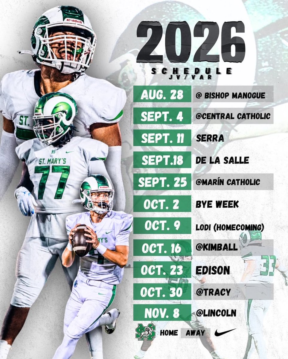 SMRamsFB's tweet photo. The countdown is on. 🐏

#2026 https://t.co/rTzvvYiOIY