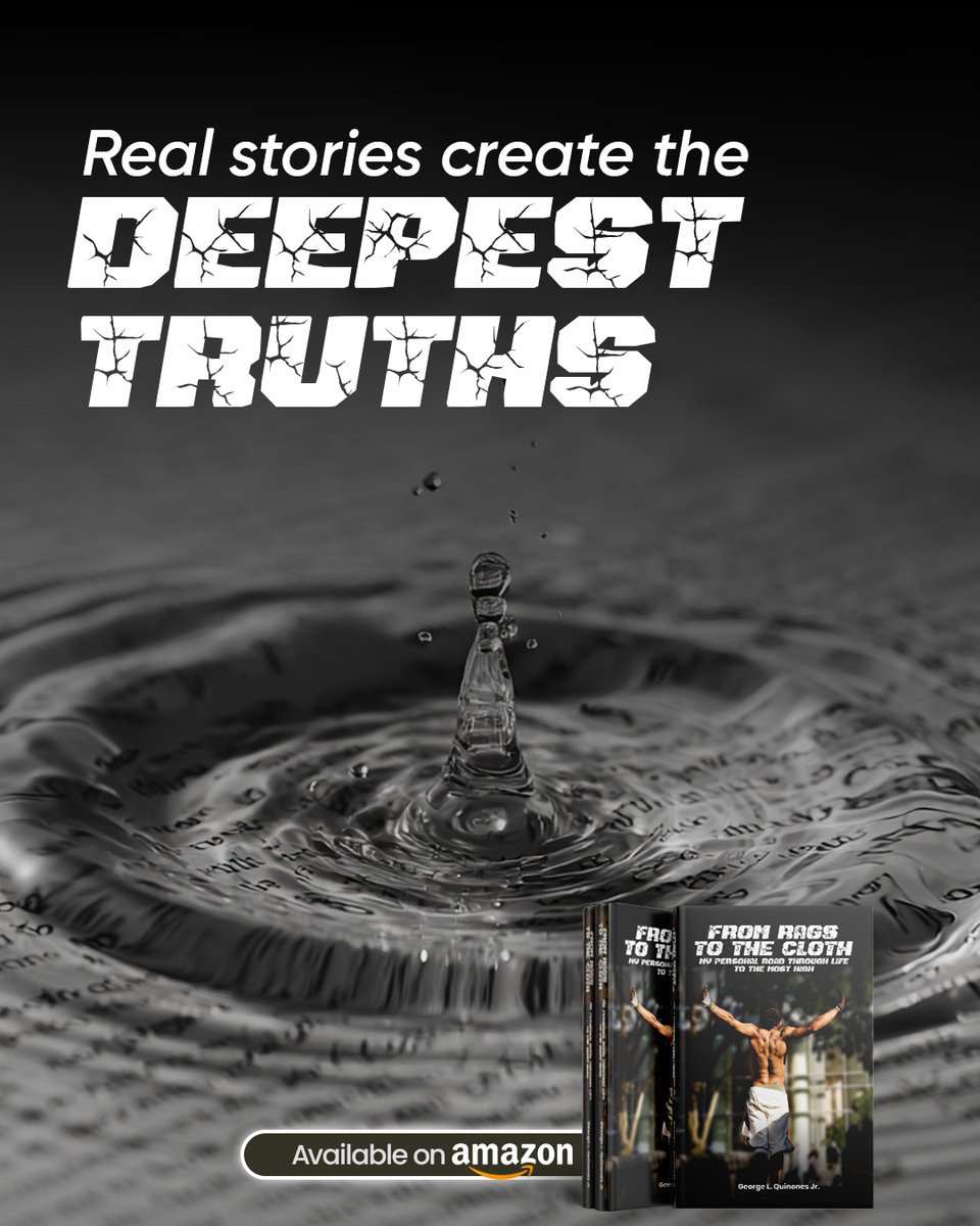 GeorgeLQuinone's tweet photo. Forget the surface-level stories; this is a deep dive into reality. Discover how my personal road through life led me straight to the presence of God.
.
➡ Grab your copy now!
🔗https://t.co/uAfGZ23c4h
.
#FromRagsToTheClothes #QuinonesJrAuthor #GeorgeLQuinonesJr #Bookstagram https://t.co/gg6vadT9xn