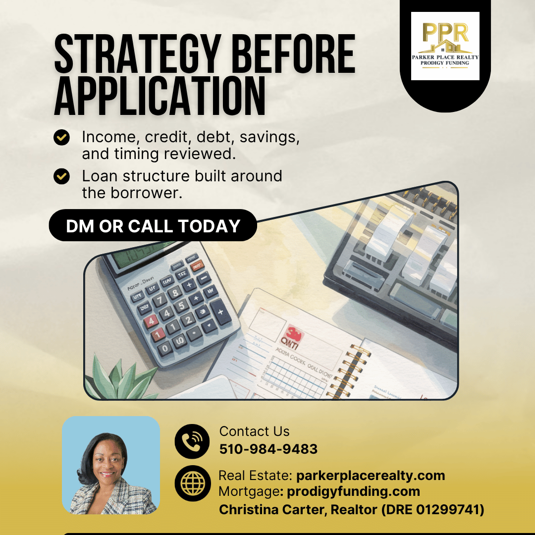 20YearRealtor's tweet photo. Financing strategy is the work that happens before a loan application is submitted — reviewing income, credit, debt, savings, and timing to identify the loan structure that fits the borrower's situation. https://t.co/CGhicTOm8M