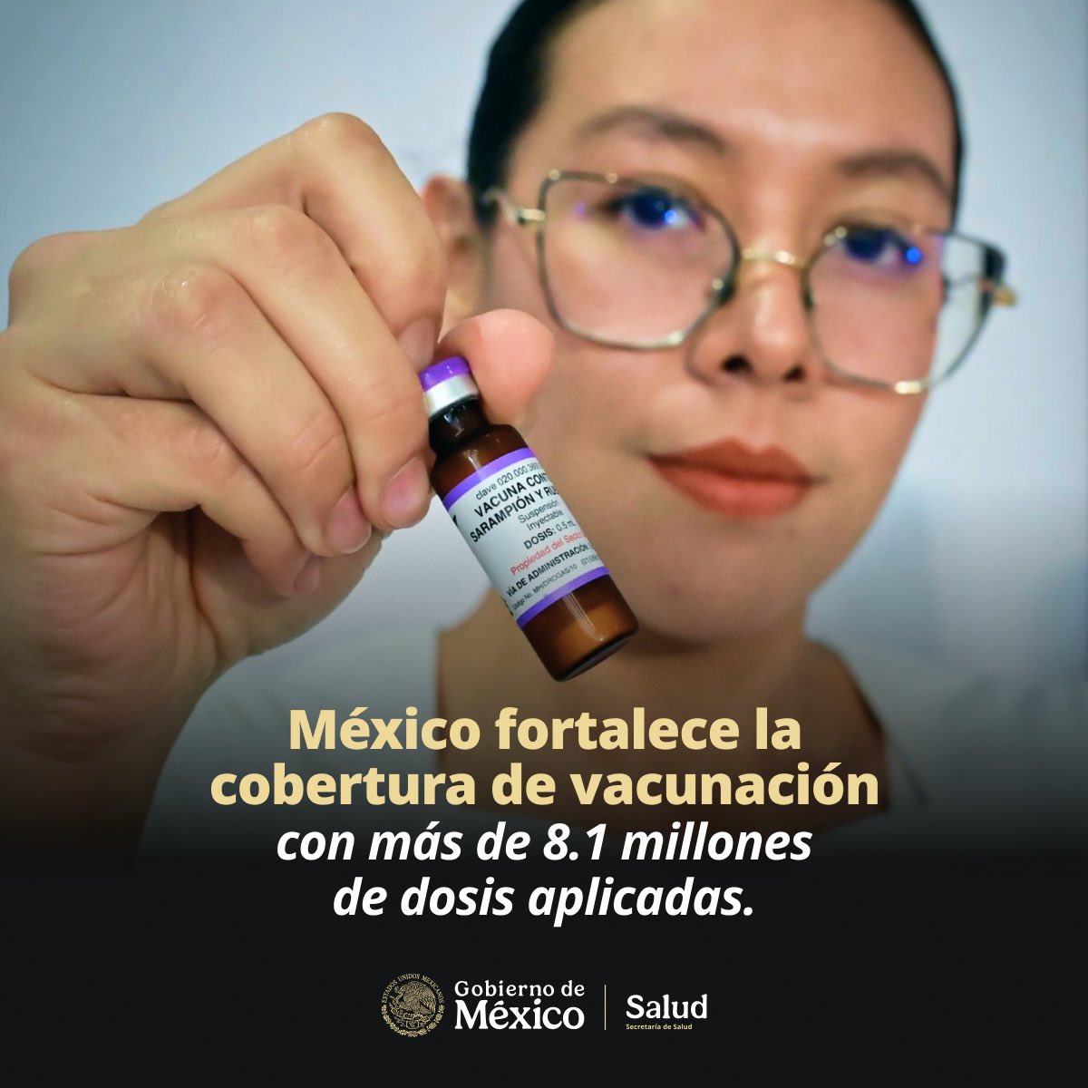 SSalud_mx's tweet photo. #ComunicadoConjunto 

México fortalece la cobertura de vacunación con más de 8.1 millones de dosis aplicadas 

➡️ https://t.co/1ZtuG0SAdq https://t.co/mYGlFhTFjl