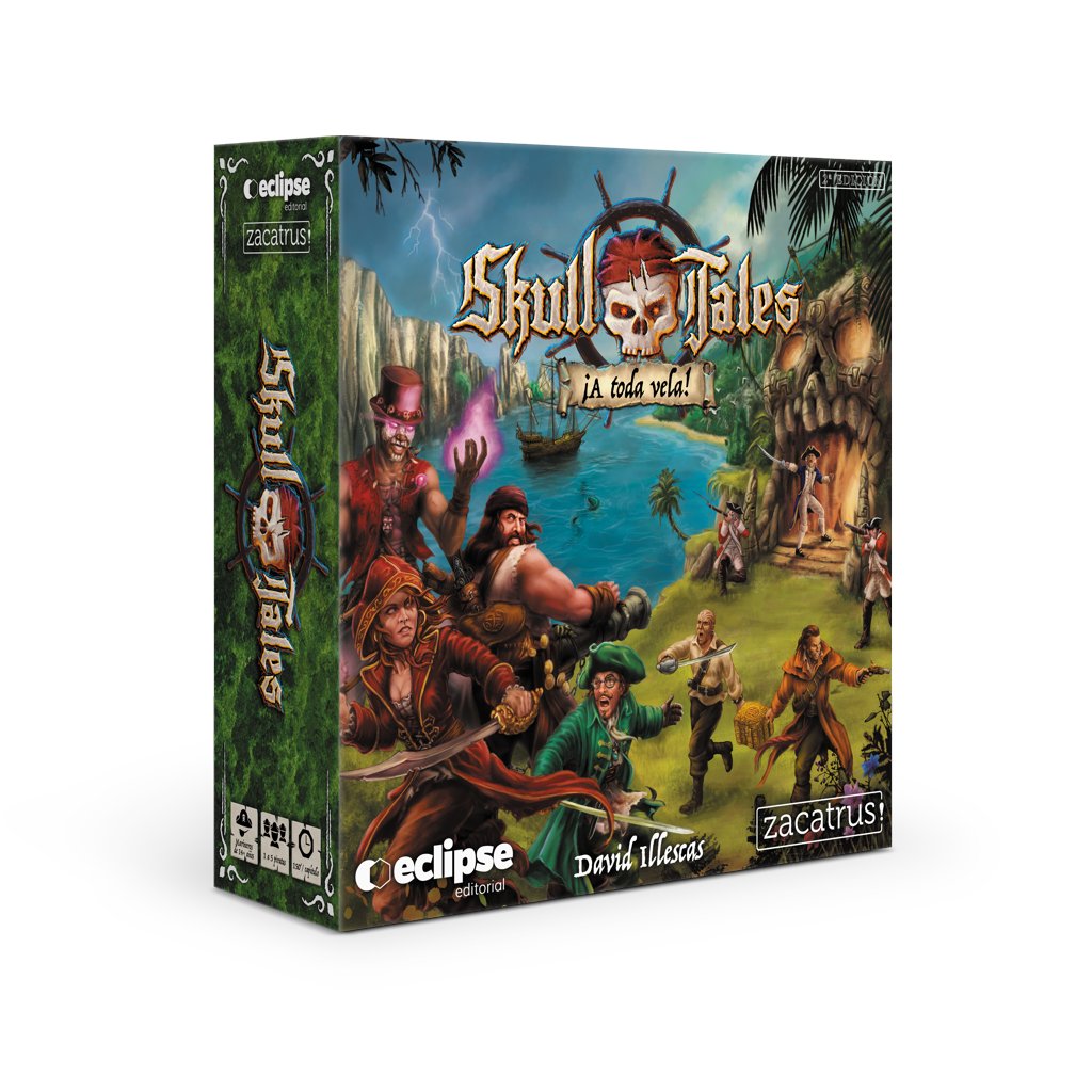 EclipseEditoria's tweet photo. ¡Embárcate en una aventura pirata épica con Skull Tales: ¡A toda vela! 2ª edición! 🌊☠️
Vive tres fases únicas: aventura, travesía y puerto, con 12 personajes @SkullTales 
Unboxing de las expansiones por Miniaturas y Mazmorras 🎬👇
https://t.co/JaAMZrq8H8 https://t.co/k4pgX1DlTi