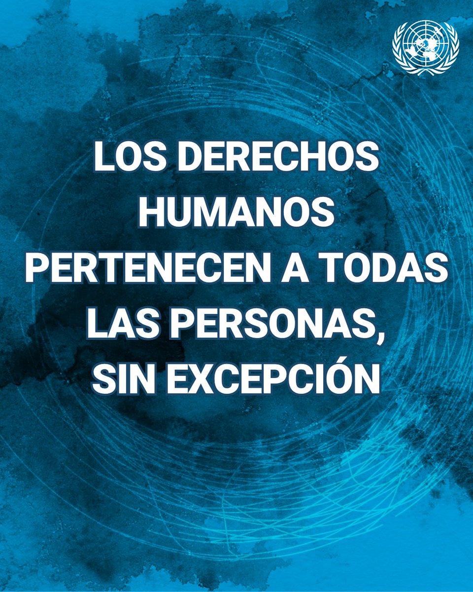 ONU_es's tweet photo. Los derechos humanos pertenecen a todas las personas, sin excepción.

Nadie debería sufrir discriminación, violencia o exclusión por ser quien es.

Este #MesDelOrgullo es una oportunidad para reafirmar una verdad sencilla: todas las personas merecen vivir con dignidad, igualdad y respeto.