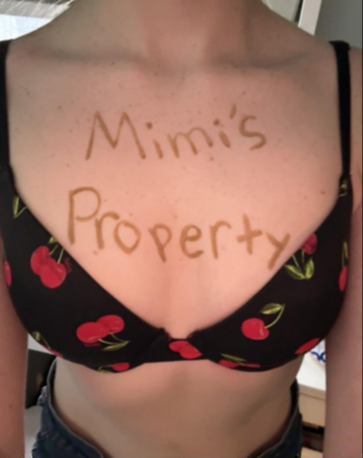 FemsubAmelia3's tweet photo. happy pride embrace who you are!!! this is me embracing who i really am just the property of evil girls :3 https://t.co/UA09qm4A3u