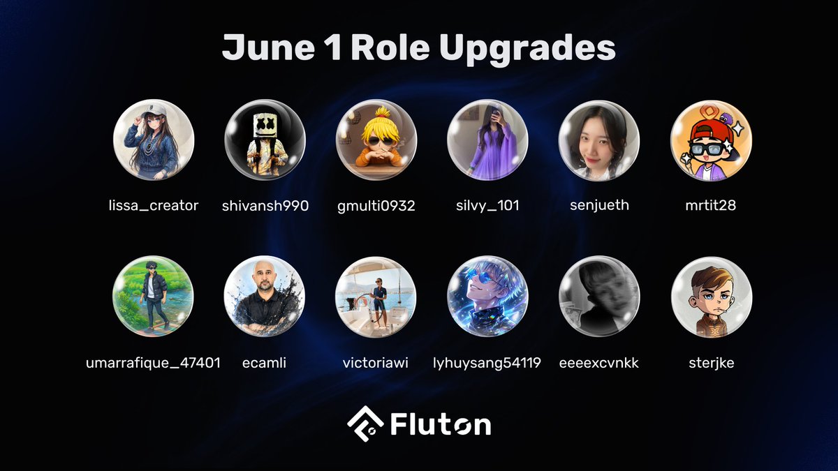 cryptoperseus_'s tweet photo. huge shoutout to the @FlutonIO community

this week 12 more legends just earned their Encrypted role with absolute fire contributions!

to all who got promoted massive congrats, you really earned it

to everyone still grinding keep showing up and stay consistent. Your work is 100% being seen

consistency always pays off💪