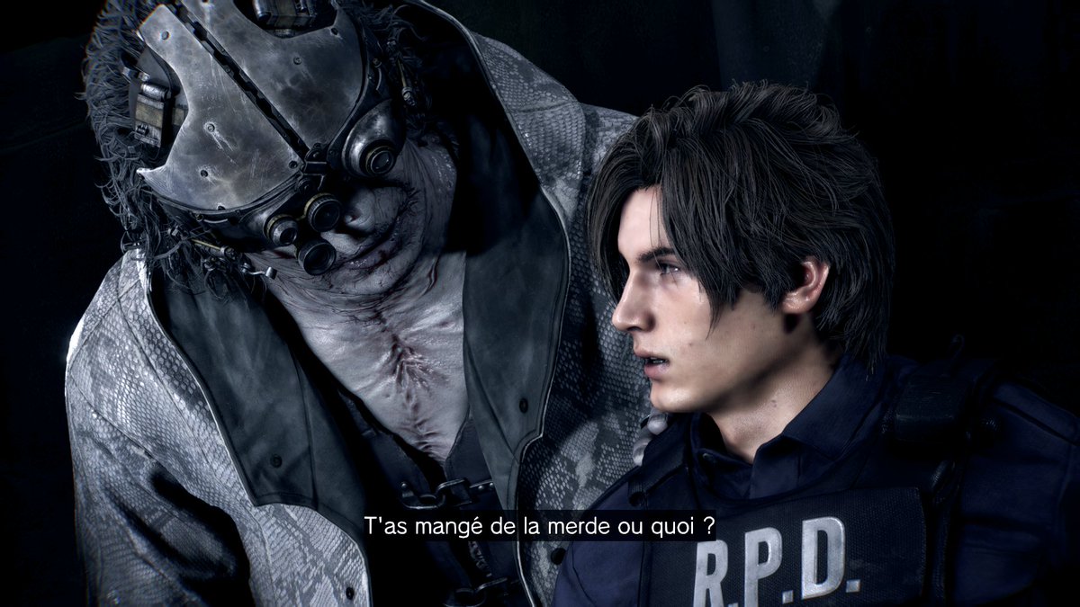 Bullet-Tooth Leon [ Sorry it only works with French version 🇫🇷🥲] #RE9 # ...