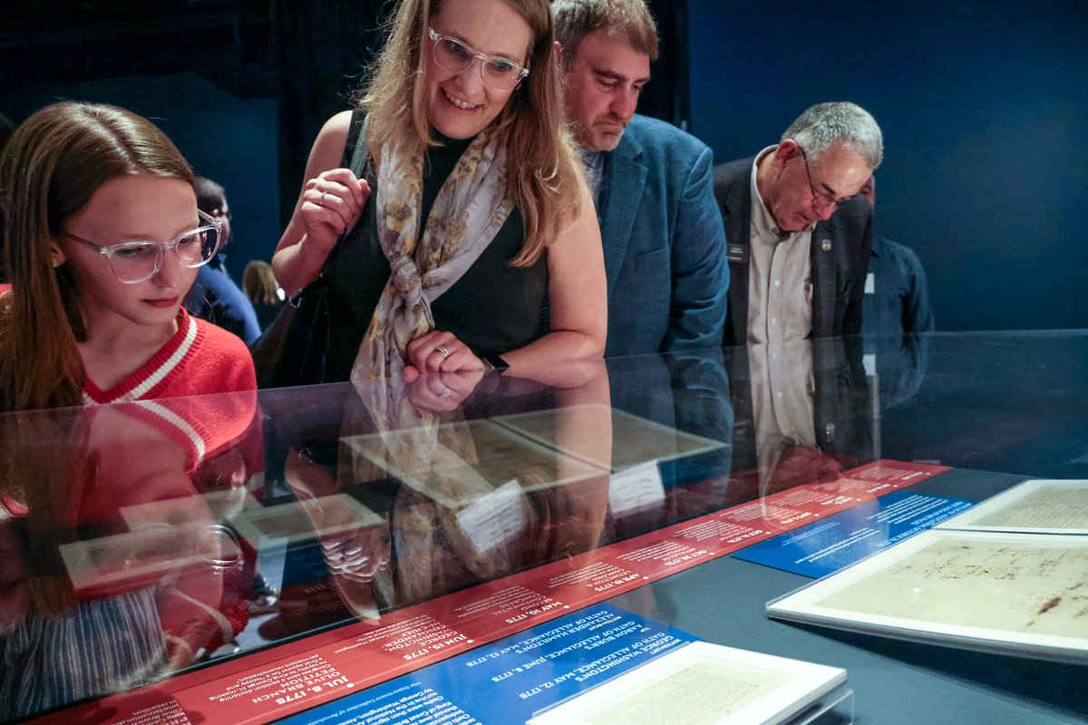 USNatArchives's tweet photo. The Freedom Plane National Tour: Documents That Forged a Nation is on display at the History Colorado Center in Denver NOW through June 14, 2026. 📜

📸: History Colorado https://t.co/TKOPuoHqyf