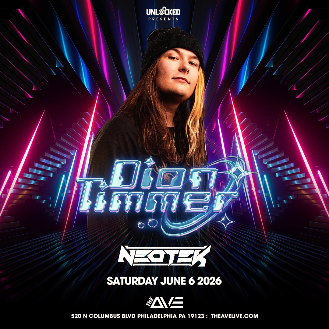 Internetking14's tweet photo. .@diontimmermusic RETURN TO @TheAvePHL THIS SATURDAY NIGHT ALONG WITH @neotekbeats 

CLICK HERE FOR TICKETS OR TABLE RESERVATIONS:
https://t.co/NInExx4tn1

18+ TO ENTER!!! https://t.co/mOiu92yDYo
