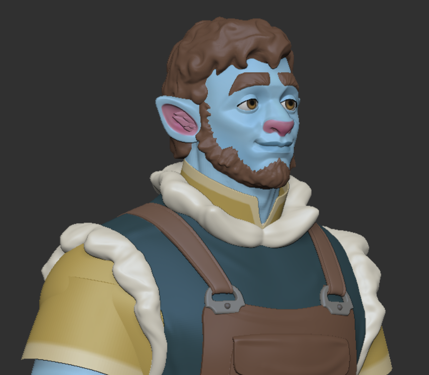 rcky3d's tweet photo. Enchanter(s) Pumat Sol(s)??
~3 hour sculpt of Pumat from The Mighty Nein! 
#themightynein #zbrush https://t.co/1zmPhxdYg4