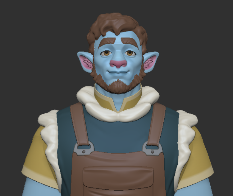 rcky3d's tweet photo. Enchanter(s) Pumat Sol(s)??
~3 hour sculpt of Pumat from The Mighty Nein! 
#themightynein #zbrush https://t.co/1zmPhxdYg4