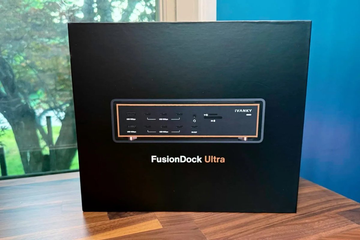 MacSrcs's tweet photo. iVANKY FusionDock Ultra tested on a Mac Studio workstation with 5K ultrawide display, 10GbE networking, and full USB performance breakdown. #review #MacStudio #DockingStation @ivankyofficial 

https://t.co/DJ59xN7mjn https://t.co/w5KLvVvu4w