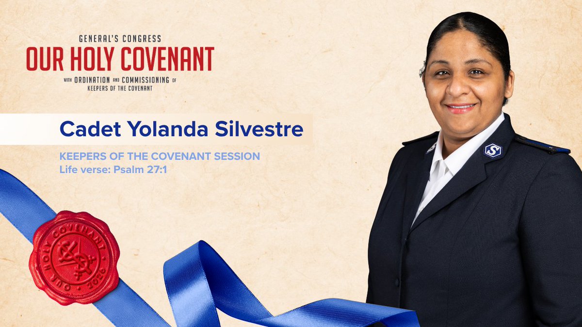 saconnects's tweet photo. 🙌 Only 10 days until The General’s Congress! Today’s cadet spotlight features Cadet Yolanda Silvestre of the Keepers of the Covenant. We can’t wait to gather together in Hershey.

More info 👉 https://t.co/E2RsFSQLvF https://t.co/9G9pjlPPVJ