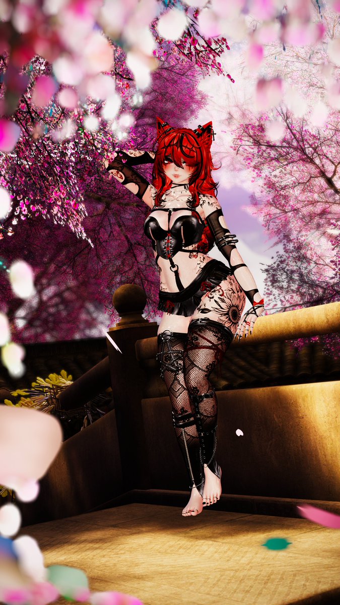 Ronin_Kitty's tweet photo. Cherry blossoms are my favourite, they're just so beautiful when they bloom~ https://t.co/1ghwkvdbP6