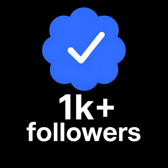 cryptobullxy's tweet photo. Struggle to get 1000 verified followers 

Type "VIRAL" 👇✨💛

Let’s push you to 3500+ new followers ✨🌟💛 https://t.co/Rfwtap2Bqz