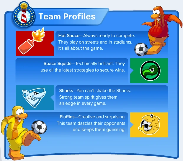VworldHistory's tweet photo. The Club Penguin Cup started today in 2014, 12 years ago! Which team did you chose? https://t.co/XzwIZ9RTbb