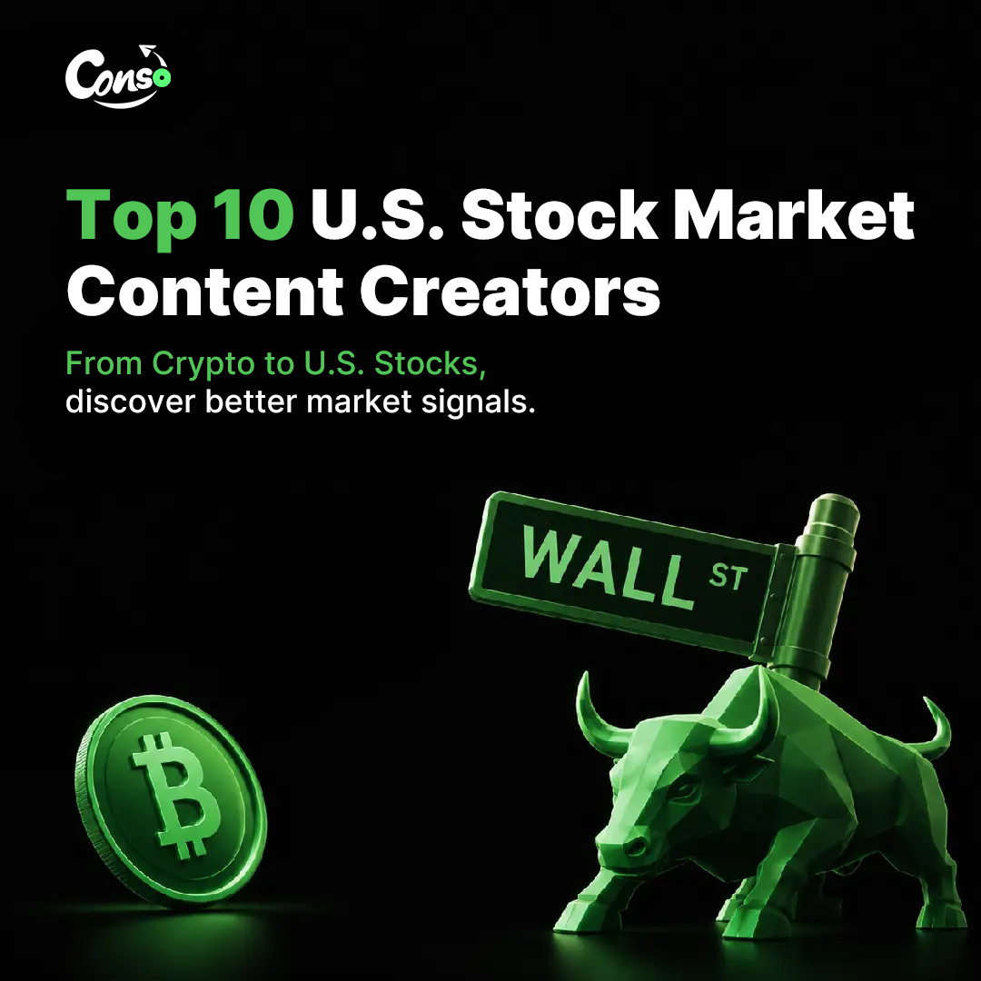 conso_tg's tweet photo. Top 10 U.S. Stock Market Content Creators

As the U.S. equity market heats up around AI and macro, high-quality signal is getting harder to find. Even former crypto analysts are pivoting to Wall Street.

Here are 10 creators worth following bringing unique alpha across macro, tech, and trading execution (in no particular order).

Note: For informational purposes only. Not investment advice.

1: @aleabitoreddit 
Legendary ex-Reddit WSB trader, now one of the most dominant voices on X. A former RISC-V Foundation member and AI research scientist, he has transformed into a sharp “unknown chokepoint” hunter in the AI and semiconductor supply chains. 

His performance in 2026 has been extraordinary: YTD return of approximately +3,840% to +4,502%, with a 2-year cumulative return of +22,561% (over 225x). He has made multiple public calls on stocks like $AXTI, $SOI, and $AAOI that delivered 10x+ moves, frequently cited by Bloomberg and Reuters.

2: @charliebilello
Macro + historical data + chart powerhouse, Chief Market Strategist at Creative Planning. Delivers weekly chart-packed letters to tens of thousands of investors. 

Just nailed the exact 2026 AI divergence: $XLK +33% / $KWEB -21%, $DELL & $INTC both tripled YTD, Dow first-ever close above 51,000. Pure data + visual firepower — ideal for anyone who wants big-cycle context and historical side-by-side comparisons.

3: @LizAnnSonders
Schwab Chief Investment Strategist delivering high-density macro + real-time data. Drops hard stats daily: April goods trade deficit, West Coast gas at $6.09/gal, defense orders at 25-year high, CEO AI impact survey. 

Clear, institution-grade, no fluff — perfect for judging overall market environment and spotting mid-term sentiment shifts.

4: @bespokeinvest
Market stats + earnings + chart recap specialists. Just flagged $ASTC’s insane weekly move, $XLK’s third-best two-month gain since 1990 (+36.1%), and the S&P hitting record highs four straight days on negative breadth (longest streak since 1990). 

Objective, numbers-heavy weekly reports — built for data nerds who love historical patterns and clean recaps.

5: @dylan522p
Founder of SemiAnalysis. Offers one of the deepest, most rigorous analyses on AI infrastructure, semiconductors, and supply chain realities. Essential for serious long-term tech investors.

6: @firstadopter
Nvidia/AI Substack writer whose insights have consistently been ahead of Wall Street. 

Strong narrative combined with proven real-money validation on key AI plays.

7: @PeterLBrandt
Futures trader since 1975, Market Wizard, author. Focuses on price science, win-rate vs expectancy, PF/EV math, and “AI is a tool, not the answer.” 

Drops structured Factor updates and timeless trading psychology — gold for anyone building serious technical structure and risk discipline.

8: @unusual_whales
Options flow + unusual activity + market tools HQ. Just launched real-time AI trading companion “Mr. Whale” tied to live data, while pumping Polymarket odds (13% chance of US AI safety bill by 2027), extended trading hours, and policy scoops. 

Tool-rich + edge-catching — made for aggressive players hunting volatility and news alpha.

9: @AswathDamodaran
NYU valuation legend. Latest: deep-dive on Tim Cook’s restraint at Apple, April 2026 S&P +10.43% month (best since COVID), SpaceX valuation sanity check at rumored $1.75-2T, and ERP updates. 

Academic rigor with street-level relevance — the ultimate pick for building rock-solid valuation frameworks and staying emotionally grounded.

10: @RyanDetrick  
Carson Group Chief Market Strategist, CNBC contributor, and portfolio manager overseeing +$8B AUM. Seasoned macro + seasonality + historical pattern expert with a strong focus on sentiment, breadth, and tactical positioning.  

Consistently bullish on 2026 bull market continuation, calling for double-digit gains and summer rally extension.

In today’s market, high-quality information sources are still scarce. These 10 creators each bring a different lens to U.S. equities, from macro and valuation to AI infrastructure, options flow, and trading discipline.

Who else should be on the list? Drop your recommendations below.