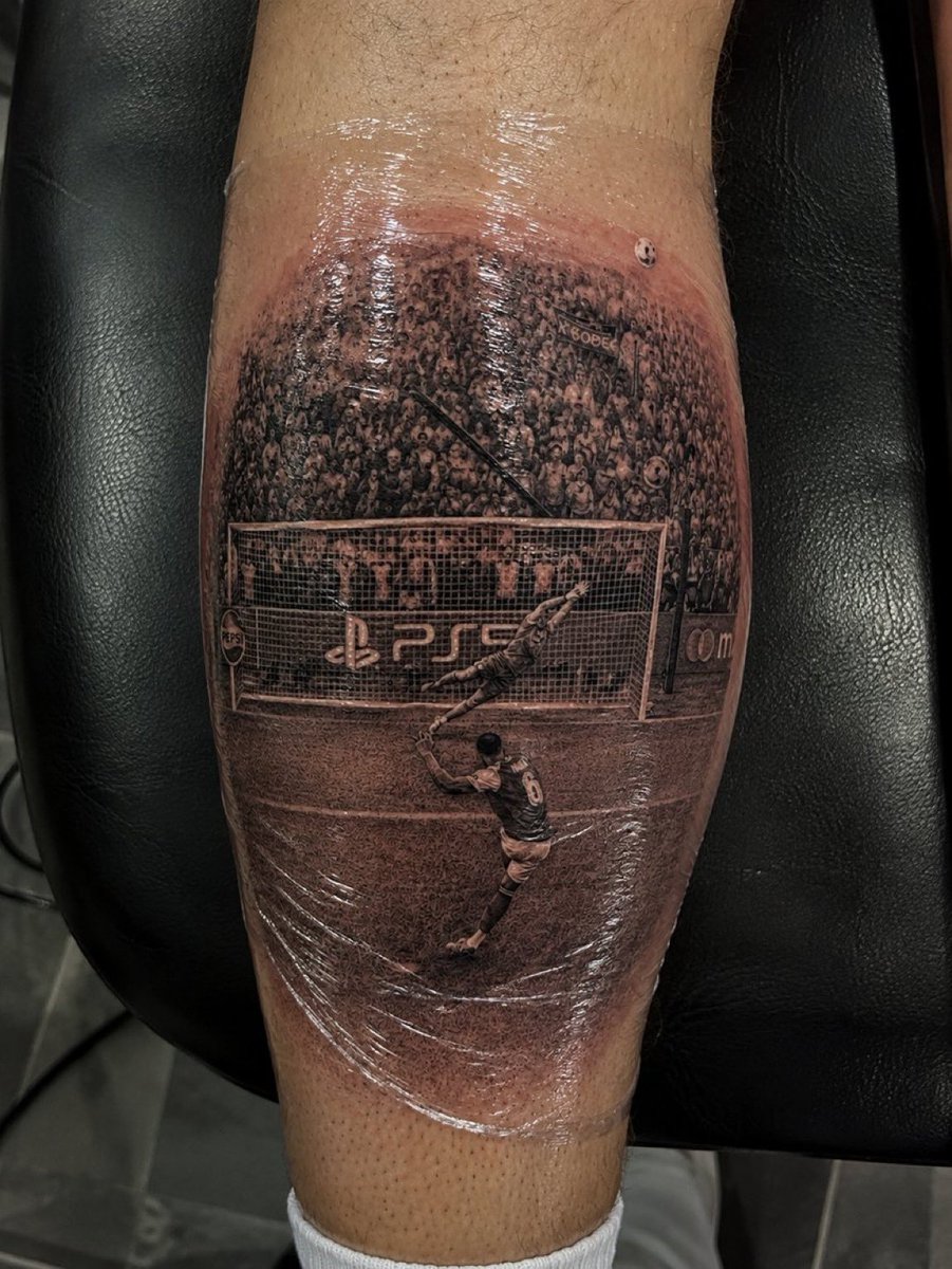 ChelsTransfer's tweet photo. Generational tattoo. 

Thank you, PSG. https://t.co/i7m8hwlPNp