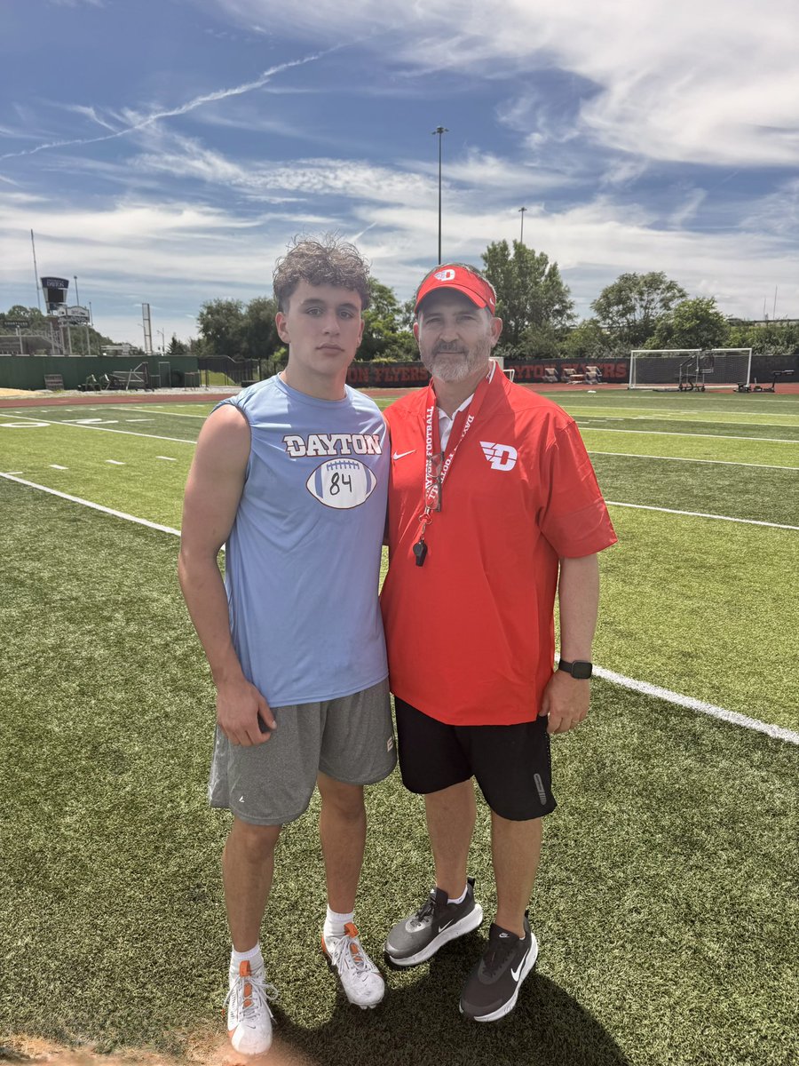09DallasGD23's tweet photo. ⭐️⭐️⭐️
‼️Thank you @TDAndrews4 @fbcoachcoop @John_bowes_ for the great camp! Appreciate the time and the conversation about playing football at the next level.  Looking forward to our continued relationship‼️
@DaytonFootball 
#Recruiting

#ClassOf2027 Saf/WR
GPA: 4.17
6’ 192lbs
Columbus East High School (IN)
92308dallasgd@gmail.com

@CoachWhalen59 @CoachEwald @CoachHorch @Jay9Terry @CoachMira9 @RyanVanSchelven @Lbcoach_Bell 

@EastOlympiansFB @cehsathletic @CoachTCampbell @realCoachChill 

@LemmingReport @KyleNeddenriep @IndyStarSports @AllenTrieu @SWiltfong_ @adamgorney @GregSmithRivals @Andy_Villamarzo @247recruiting @sixstarfootball @Get__Recruited @CoastRecruits @CSAPrepStar @FCRecruits @One11Recruiting @prepprospect1 @TopPreps @IndianaPreps @IndyWeOutHere @REPFootballRec @fivestarphenom @ChiPlayerWatch @Forswags @ProspectID_ @N3XTrecruiting @PrepRedzoneIN @SidelinePreps @recruitingArena @therepublicnews @IndianaSportsN1 @Indyrecruit_ @NCEC_Recruiting @FNStandouts @Day1toD1 @BOTMWCombine
