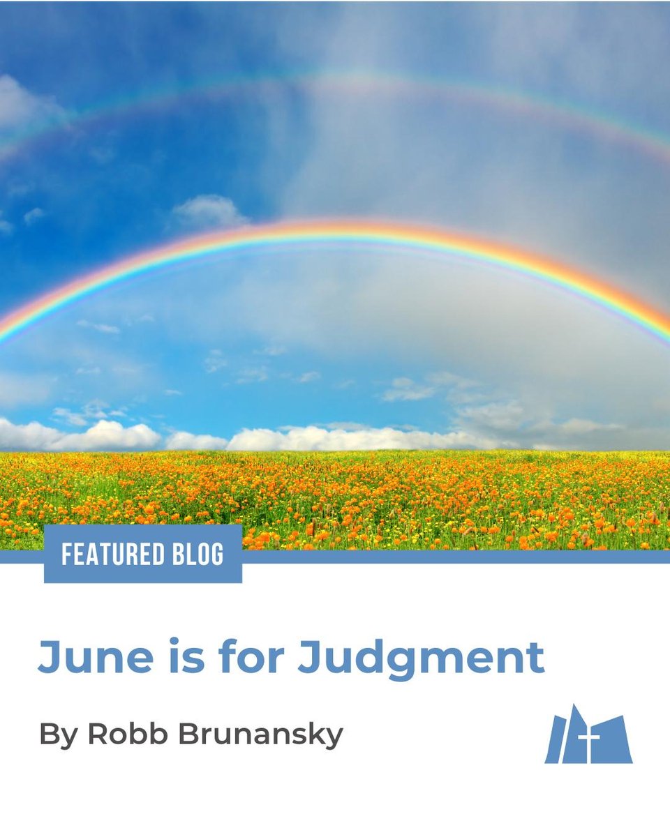 DesertHillsPHX's tweet photo. "Pride month is not merely a manifestation of the wicked heart of man but an indication of the righteous judgment of God."

Read Pastor @RobbBrunansky's encouragement to believers as we enter a very wicked month in our society. https://t.co/c9DOLzKryi https://t.co/8t82fi3mdS