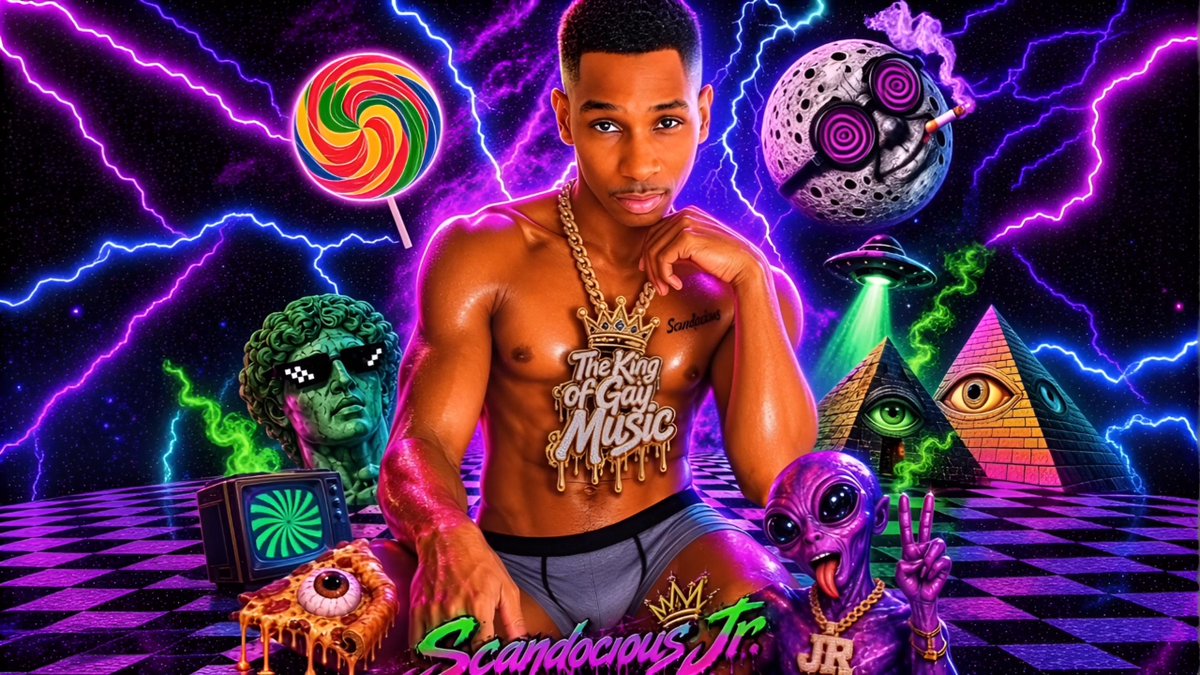 SCANDOCIOUSJR's tweet photo. "Fiyah" My Brand New Single Here Is a Taste.
https://t.co/2HdgMssUHb
#gay #gayrapper https://t.co/CCfI966CGc