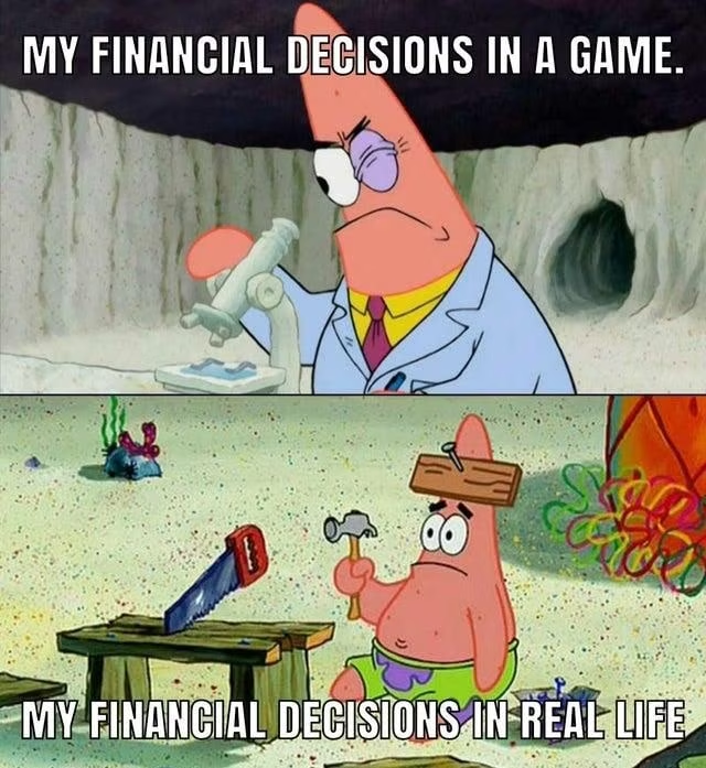 martha_GC01's tweet photo. Gaming economy: 📈 | Real-life economy: 📉😂

#GamingMemes #GamerLife #GamingCommunity #Gamers #GamingHumor #FunnyGaming #VideoGames #RelatableMemes https://t.co/3hVx5Hq4ik