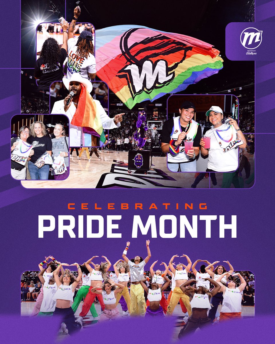 PhoenixMercury's tweet photo. Celebrating every voice and every story this month and always 🏳️‍🌈

Happy Pride! https://t.co/4363vK0NYX