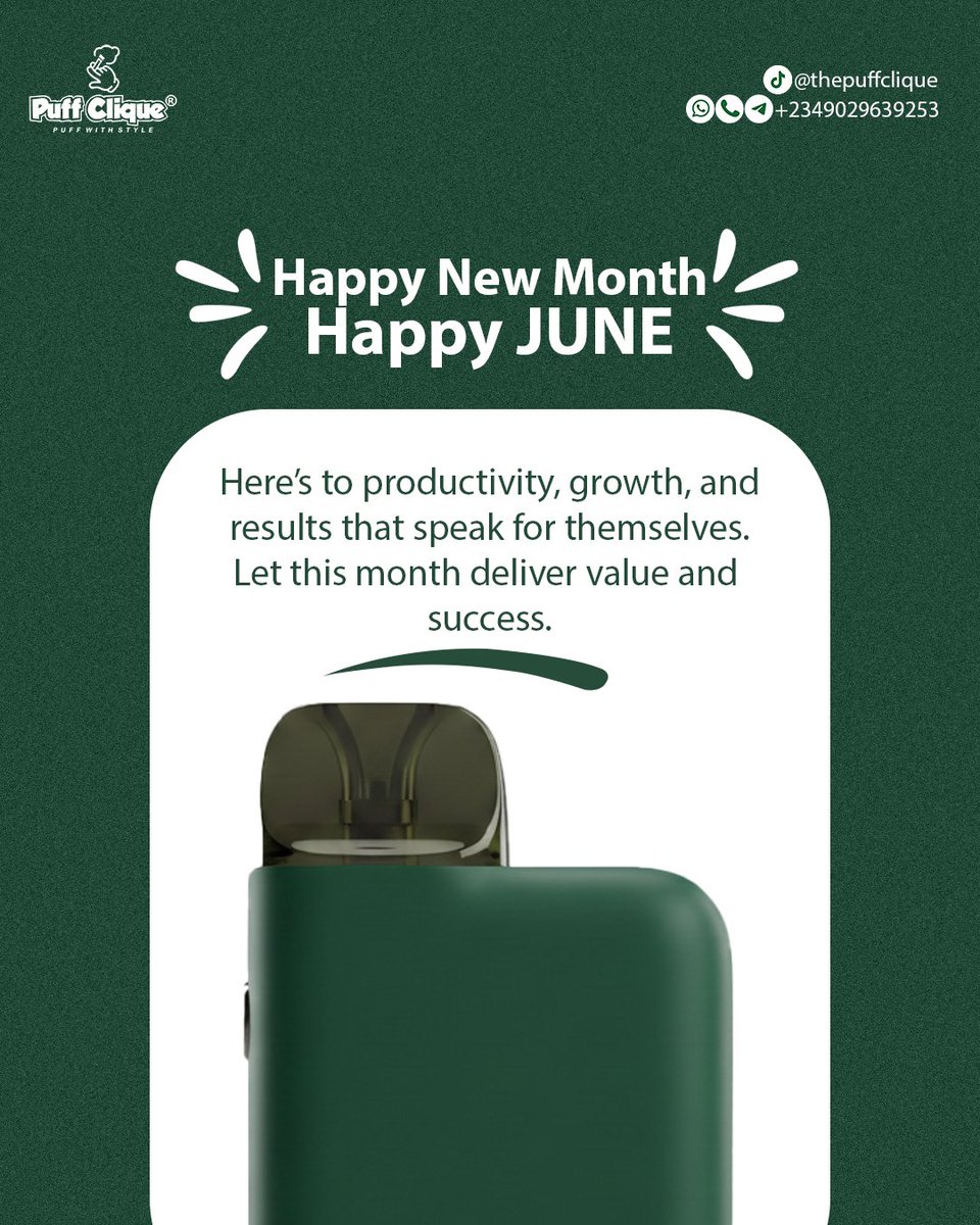 ogcvisualz's tweet photo. Wishes of a Productive June from Puff clique 💚🍵✉️ https://t.co/KuBrO8o1sz