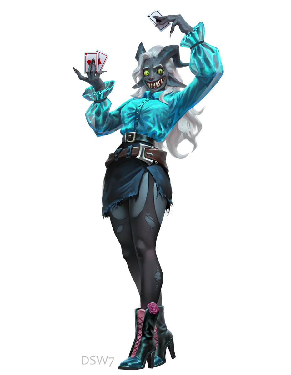 cairoFifi's tweet photo. Tartarta
Concept art of a monster that mimics a Tiefling for "Contractor Corps" D&amp;D book, Mage Hand Press ^-^

#dndart #MageHandPress #conceptArt https://t.co/mjzBnJDvYP