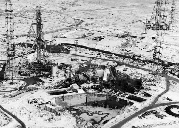 orbitalresolve's tweet photo. The New Glenn launch pad explosion might be the most significant orbital-class launch-pad damage event since the Soviet N1 explosion in 1969. https://t.co/XdzHAamQ5b