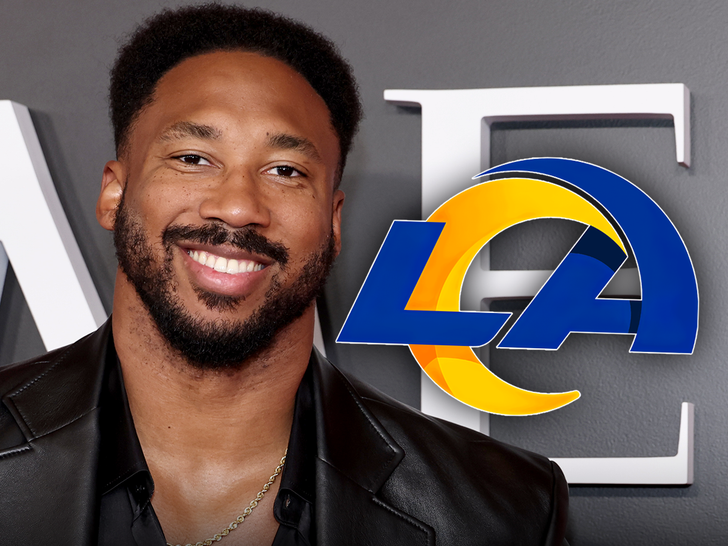 TMZ's tweet photo. 🏈 Myles Garrett is getting traded to the Los Angeles Rams in a blockbuster deal! https://t.co/mpcrfwP3ZT https://t.co/DKB1h6TdU0