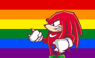 Knucklestechid's tweet photo. In honour of pride month I changed my profile pic for the occasion. Love yall guys, galls, non-binary palls! https://t.co/HmowDuP3Jq