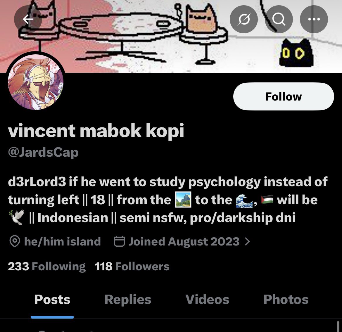 RealColtonTX's tweet photo. @JardsCap @TheBobPony @X You have 118 followers and your bio says semi NSFW. If you need an alt to hide that kind of content, that's exactly why X should be verifying who's making new accounts. https://t.co/hAFAuuPN6u