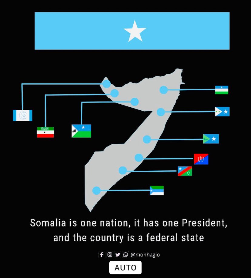 OmarSalah7b's tweet photo. Distroyed so called Somaliland😅
________________________________
The United State recognizes the sovereingty &amp; territorial integrity of the federal govern of Somalia And considers somaliland to be part of SOMALIA🇸🇴🌍🇺🇸

Somalia is one nation,And the country is a federal state.✍🏻 https://t.co/hlrgckJLPP
