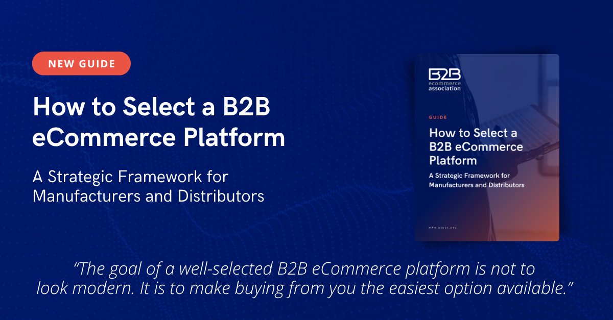 BigCommerce's tweet photo. Selecting a B2B ecommerce platform is about more than features. It's about operational fit, adoption, integration, and long-term growth.

We're pleased to be featured in the #B2BEcommerceAssociation's latest platform selection guide. https://t.co/Tqqyncrjva https://t.co/aCpfAnMkO2