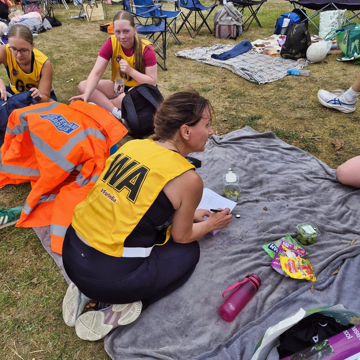 CheltGuardians's tweet photo. It was an absolute pleasure and a genuine privilege to stand alongside India Chipchase’s family, our friends, at a netball tournament held in her memory in #Northampton yesterday. The day not only celebrated her life but also raised vital funds for the CGST. https://t.co/4OhaXfsvZ2
