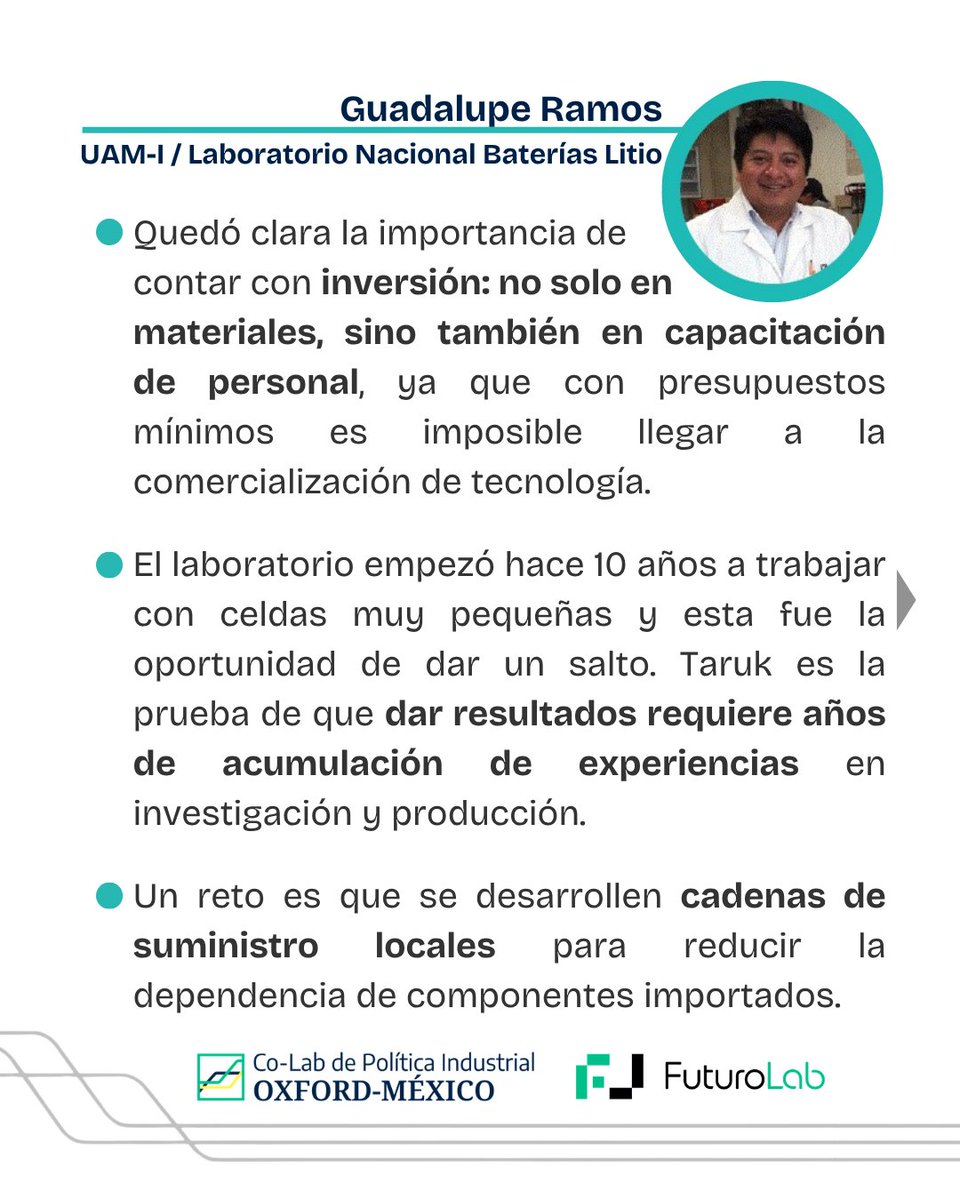 FuturoLabMX's tweet photo. ⚡️🔋Años de investigación en distintas áreas de #electromovilidad convergieron para crear un autobús eléctrico de ingeniería 100% mexicana que ahora busca ser escalable y regresar regalías a @Secihti_Mx para seguir financiando la innovación. 🧵2/2

📺Ver: https://t.co/qiTAEY3T08 https://t.co/pIfYffqauy