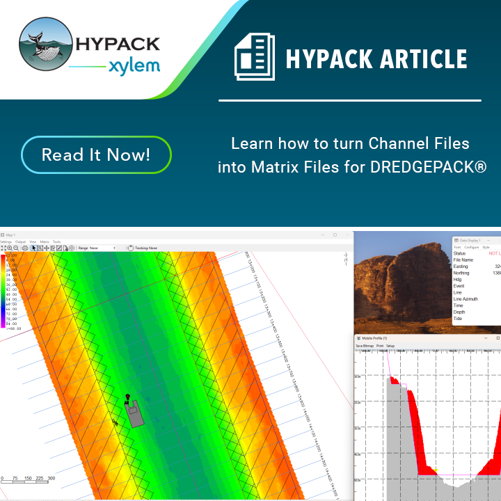 HYPACK's tweet photo. 📃 Read how large, unwieldy channel files can be transformed into matrix files for easy visualization and navigation in 𝗗𝗥𝗘𝗗𝗚𝗘𝗣𝗔𝗖𝗞—streamlining workflows, improving accuracy, and enabling better decision-making in the field.
https://t.co/NAeauotXUK.. https://t.co/S5zkZZSemn