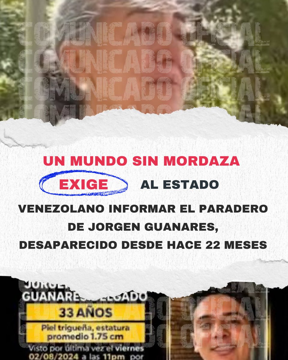 Un Mundo Sin Mordaza tweet media