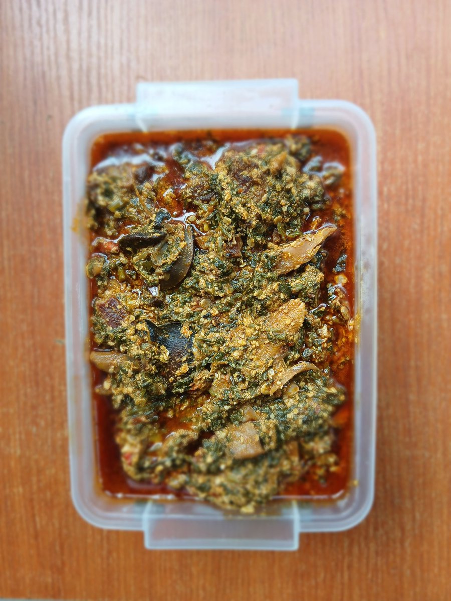_localmeals's tweet photo. Ykt😍 Egusi made with snails,dry fish,meat and lots of veggies🤤

SEND A DM OR CLICK THE LINK IN OUR BIO TO ORDER YOURS.

Portharcourt https://t.co/3Y6SZ8Mkh4