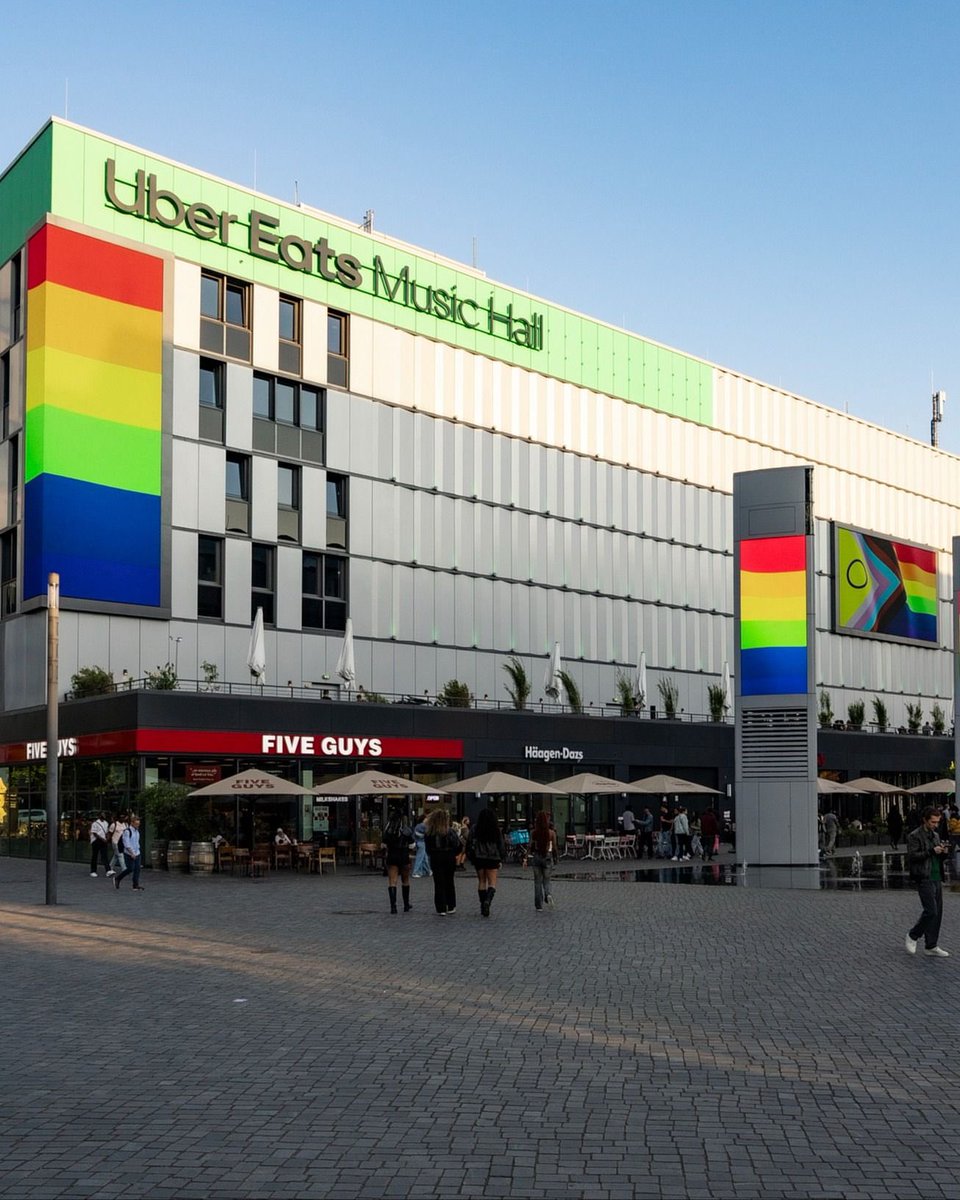 mkorc's tweet photo. Happy Pride Month from Berlin 🌈❤️ 📸: @uberarenaberlin @uberplatz @UEMusicHall https://t.co/hYjxV8dIBD #WeAreAEG https://t.co/duu4QvXOCv https://t.co/guNliwjHdS
