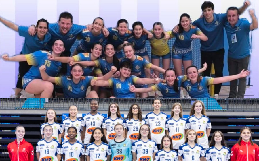CatHandbol's tweet photo. .@uesarria1977 i @BMGranollers van ser els dos representants catalans en el campionat estatal infantil femení, acabant en cinquè i sisè lloc.
➡️ https://t.co/zWDc1qUwny https://t.co/UQldOf9CAn