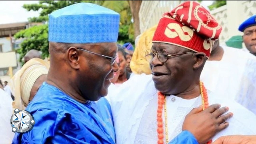 NDC_Structure's tweet photo. For Nigeria to succeed, both Bola Tinubu and his beloved friend Atiku Abubakar must retire from National Politics. https://t.co/gON6QVnLYe
